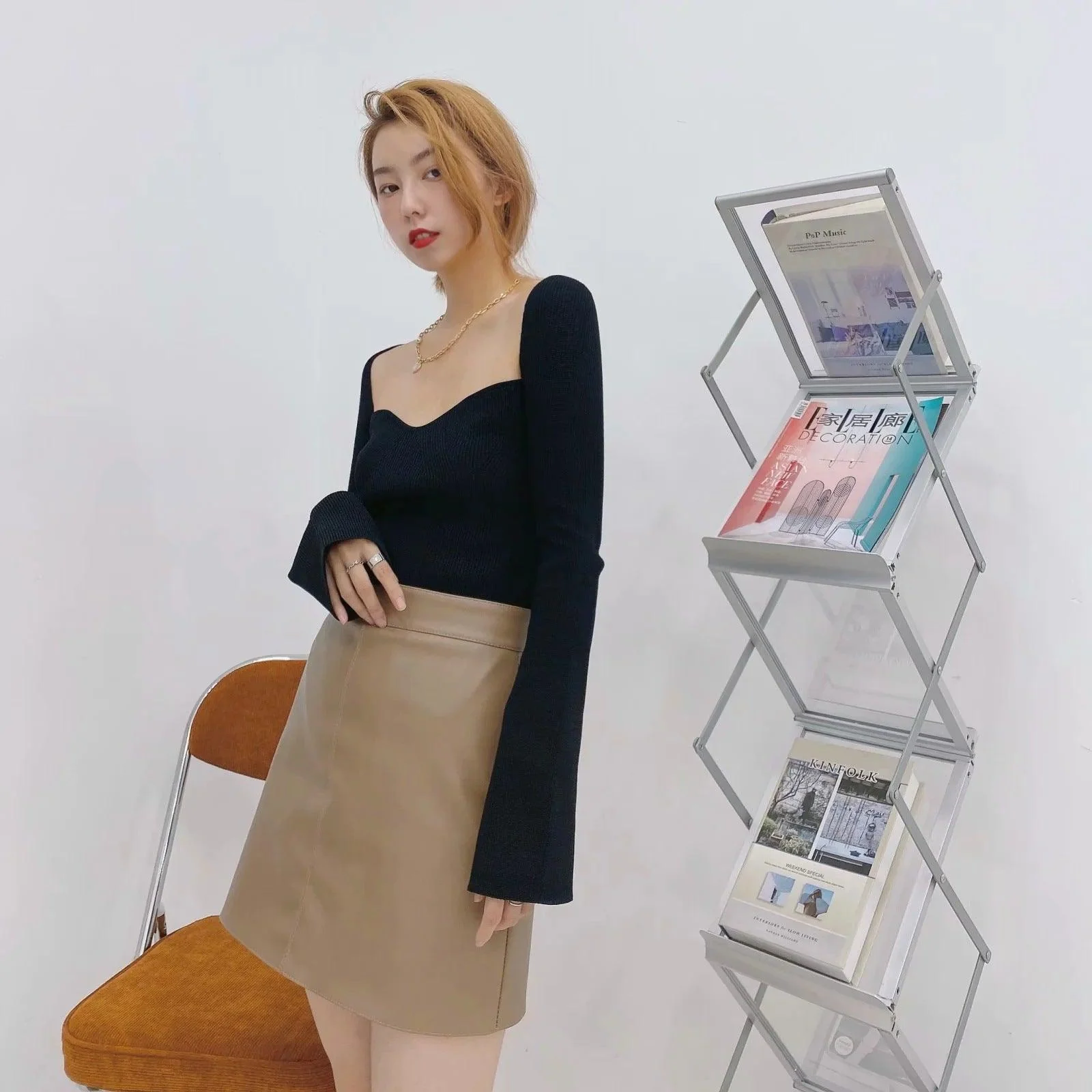 Aloy Knitted Full Sleeve Top - Image 11