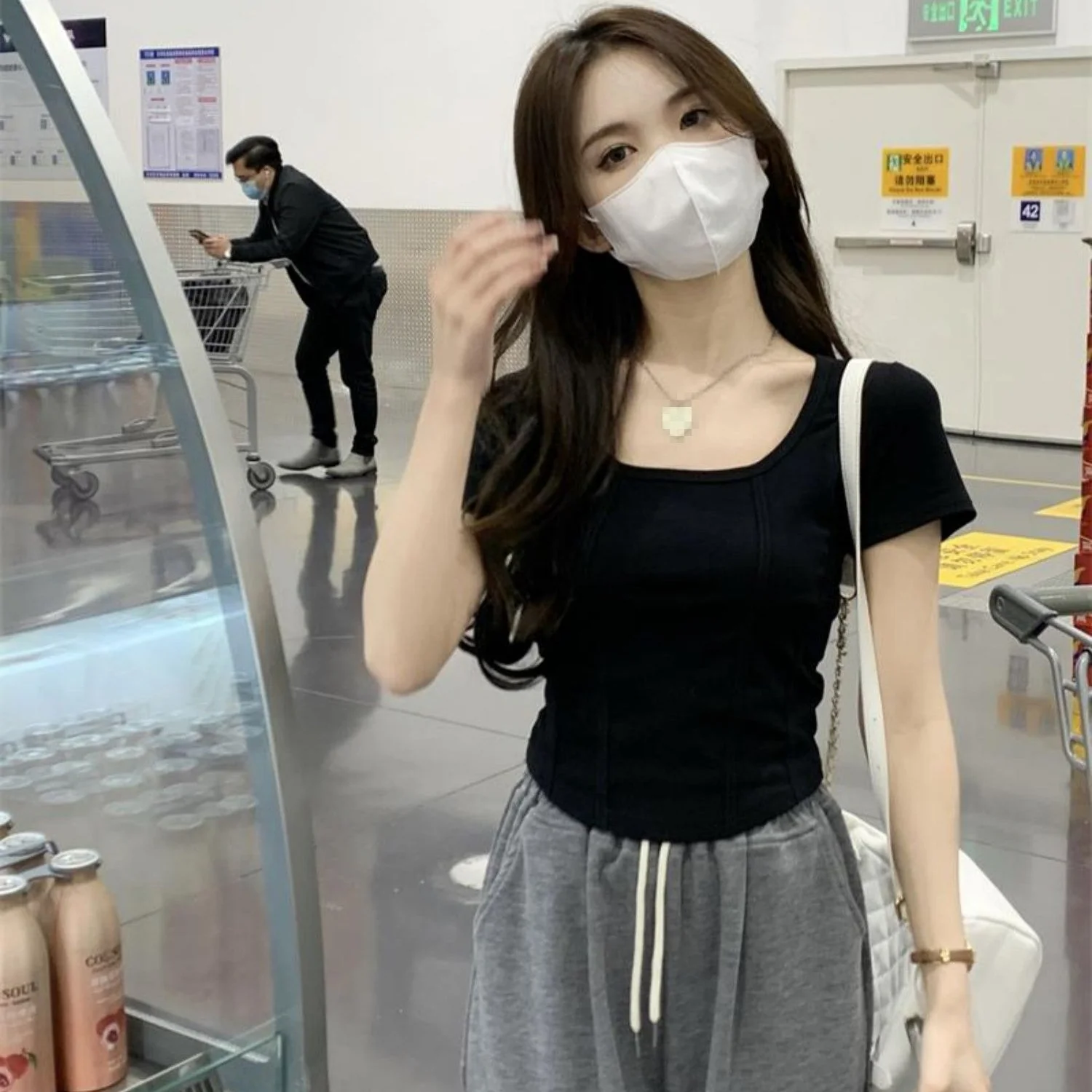 Aria Solid Crop Top - Image 30