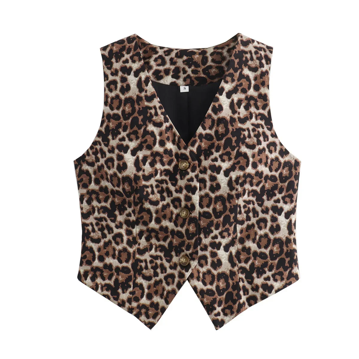 Astrid Wild V-Neck Vest - Image 8
