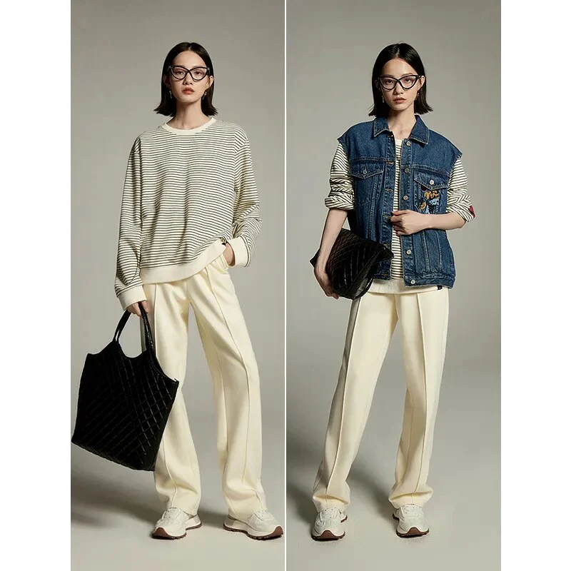 Blossom Trail Stripes Sweatshirt - Image 5