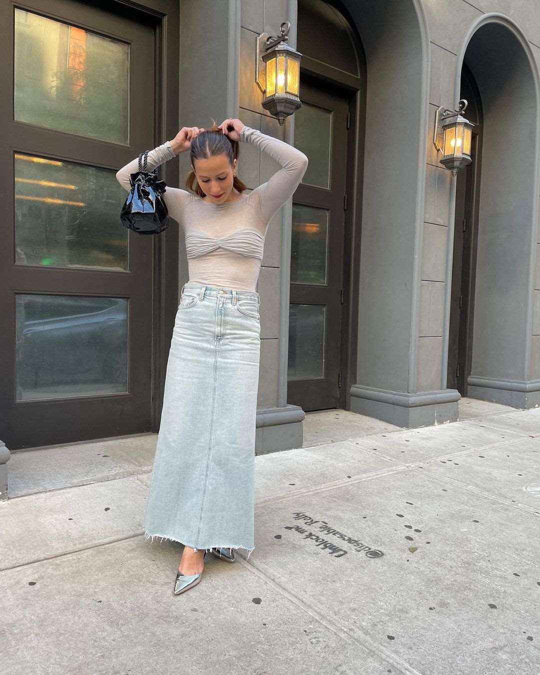 Brett Mesh Crop Top - Image 16