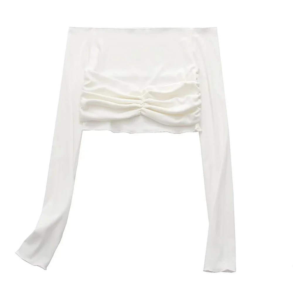 Brett Mesh Crop Top - Image 8