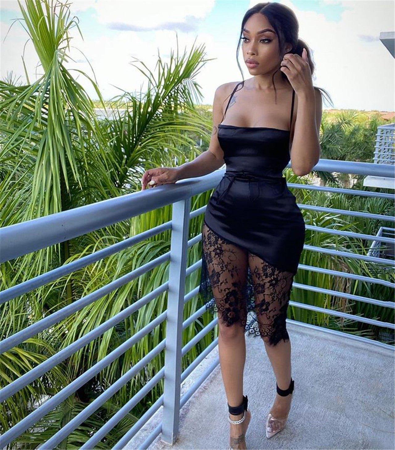 Camilla Lace Up Dress - Image 6