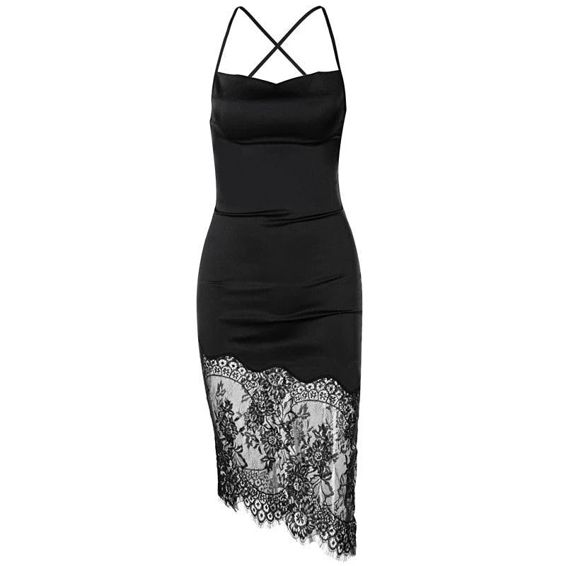 Camilla Lace Up Dress - Image 8