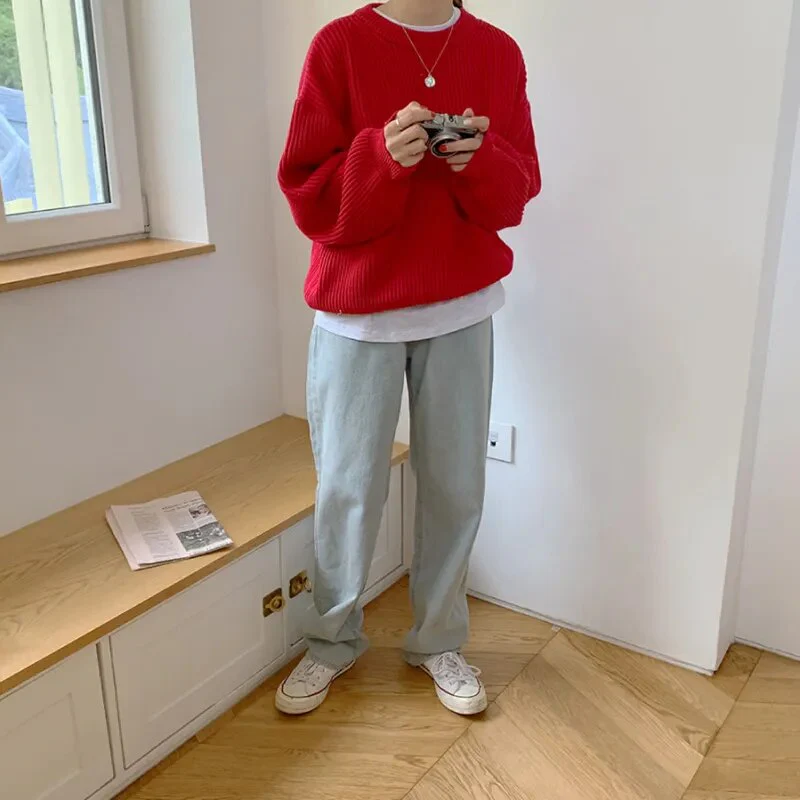 Cashmere Crowned Cloak Knitted Pullover - Image 15