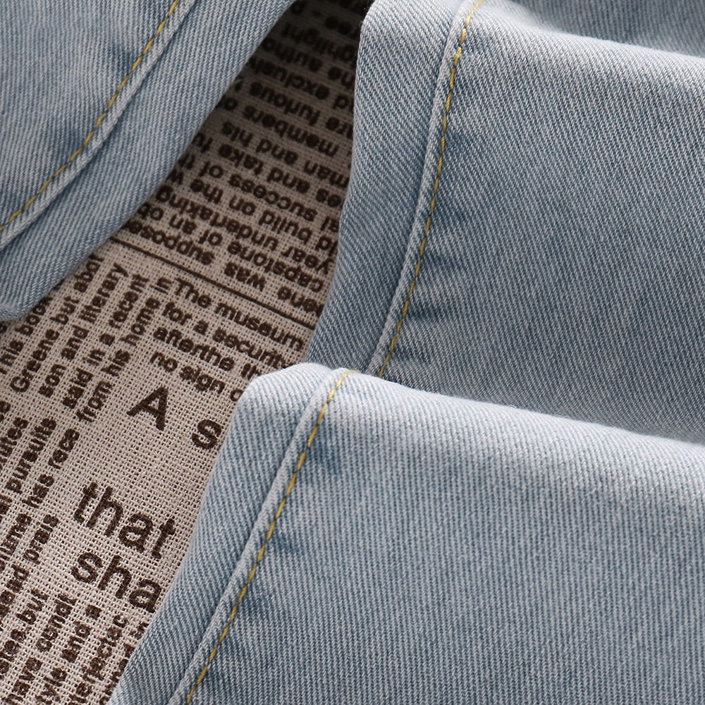 Celestial Sky Tie-Front Jeans - Image 7