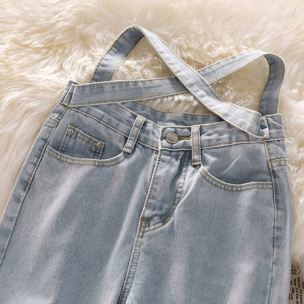 Celestial Sky Tie-Front Jeans - Image 9
