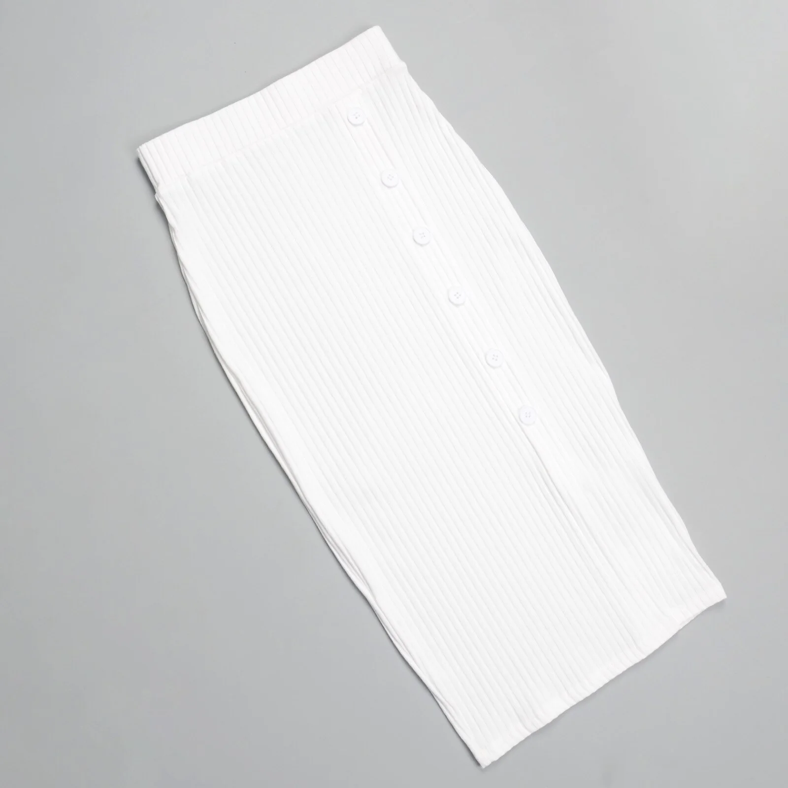 Claire Knitted Crop Top Skirt Set - Image 6