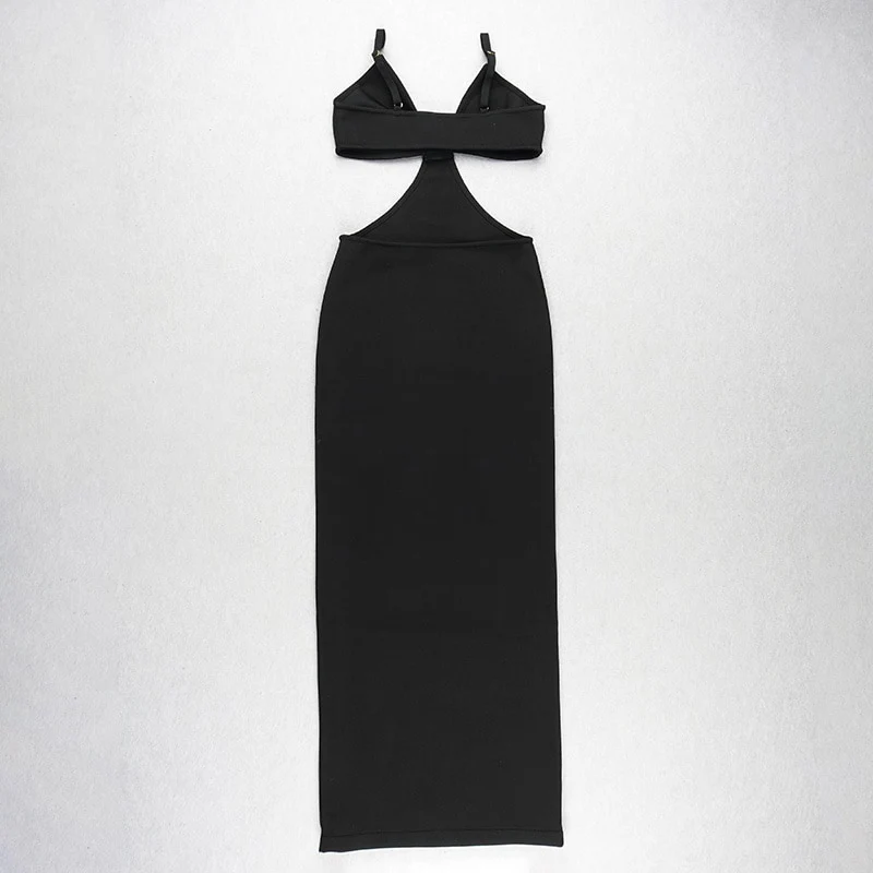 Claudia Backless Maxi Dress - Image 5