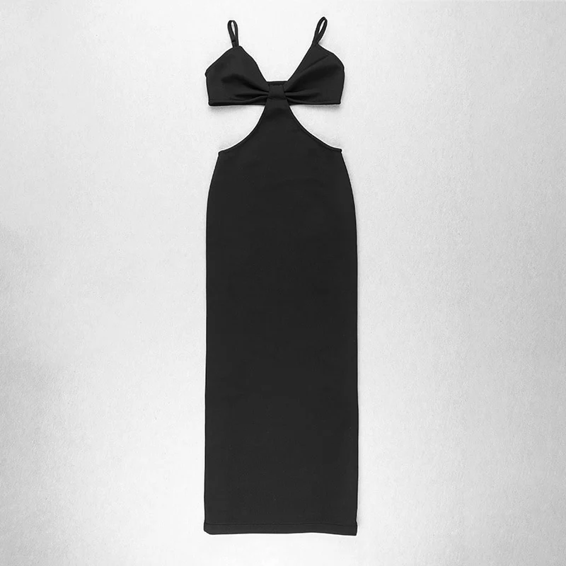 Claudia Backless Maxi Dress - Image 6