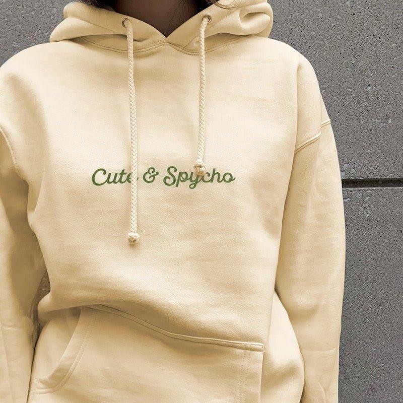 Cute N Spycho Casual Hoodie - Image 5