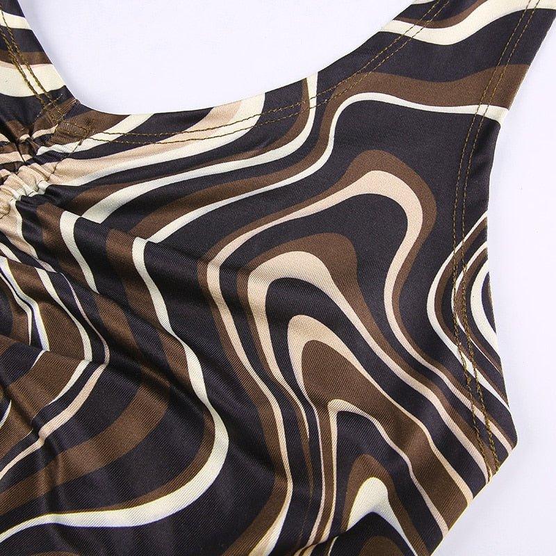 Daisy V Neck Halter Top - Image 10