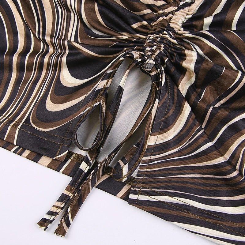 Daisy V Neck Halter Top - Image 11