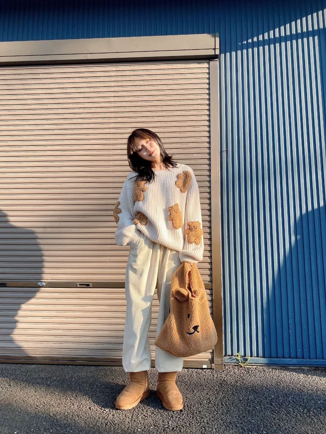 Dusty Bear Knitted Pullover - Image 14