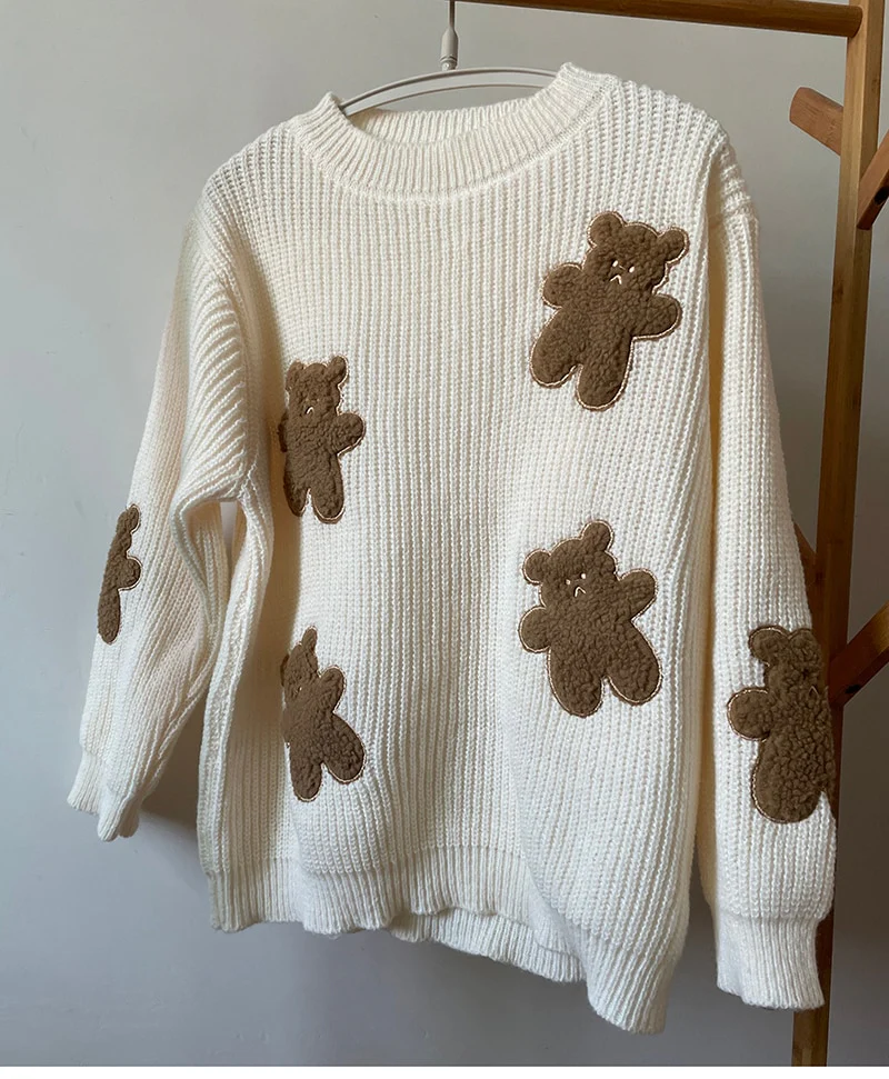 Dusty Bear Knitted Pullover - Image 7