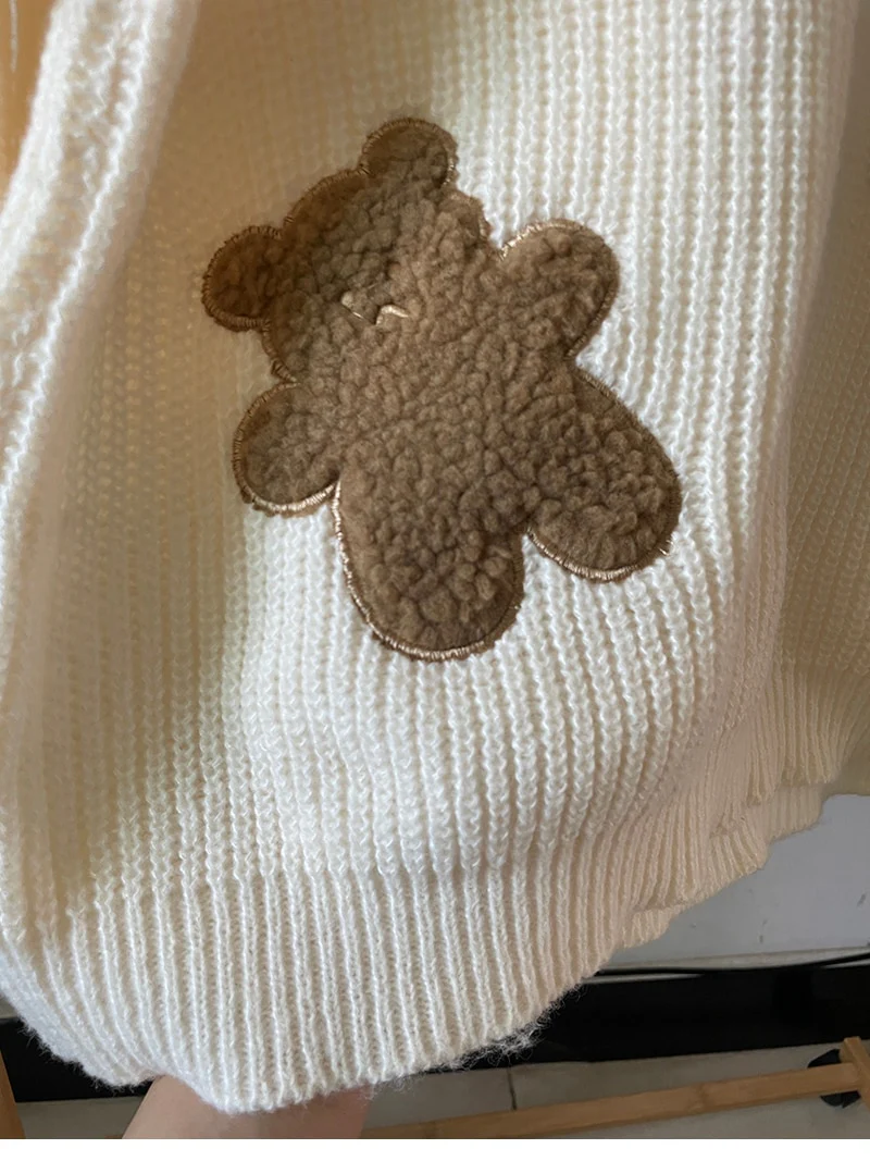 Dusty Bear Knitted Pullover - Image 8