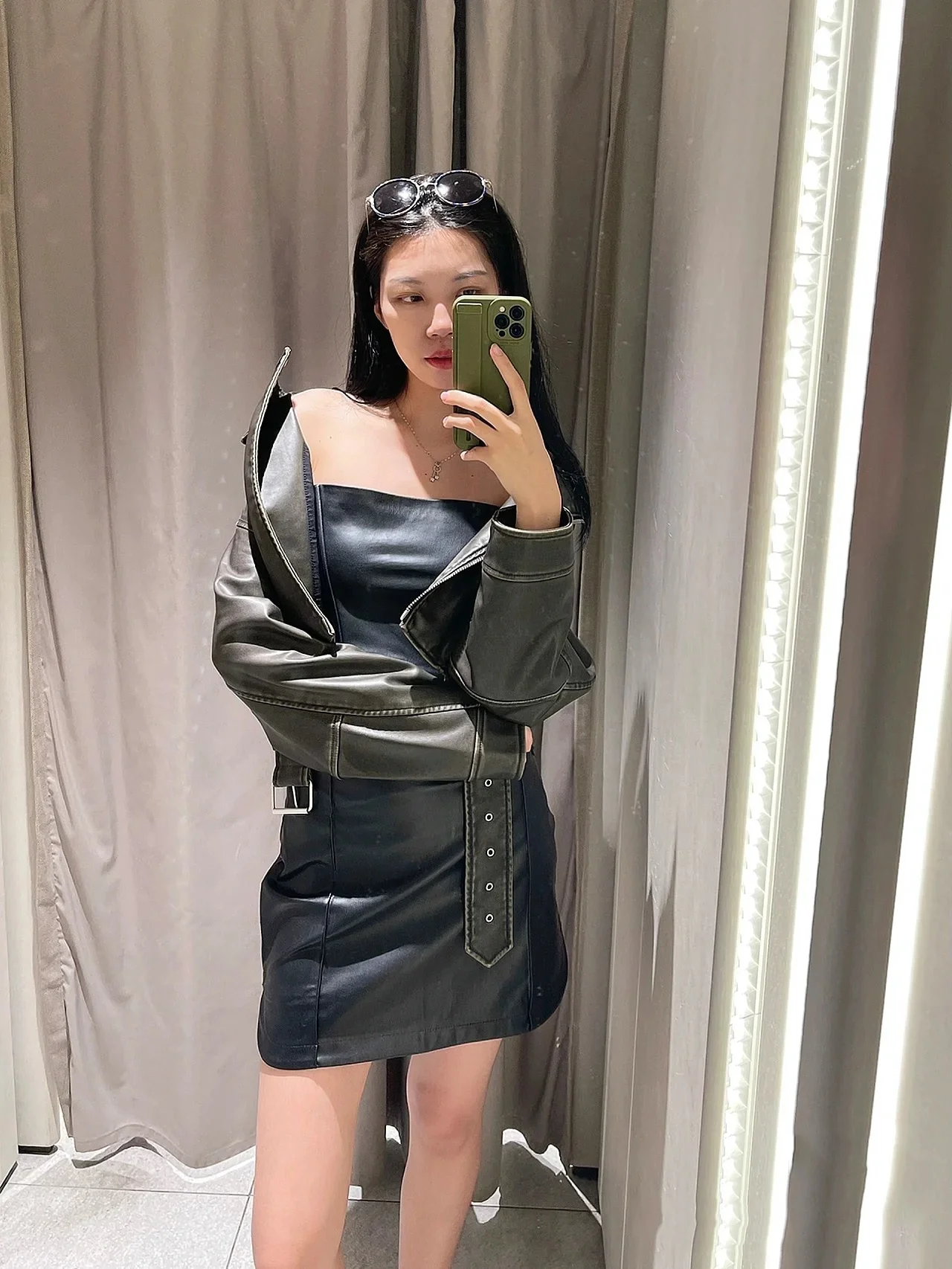 Ethan's Maven Faux Leather Jacket - Image 3