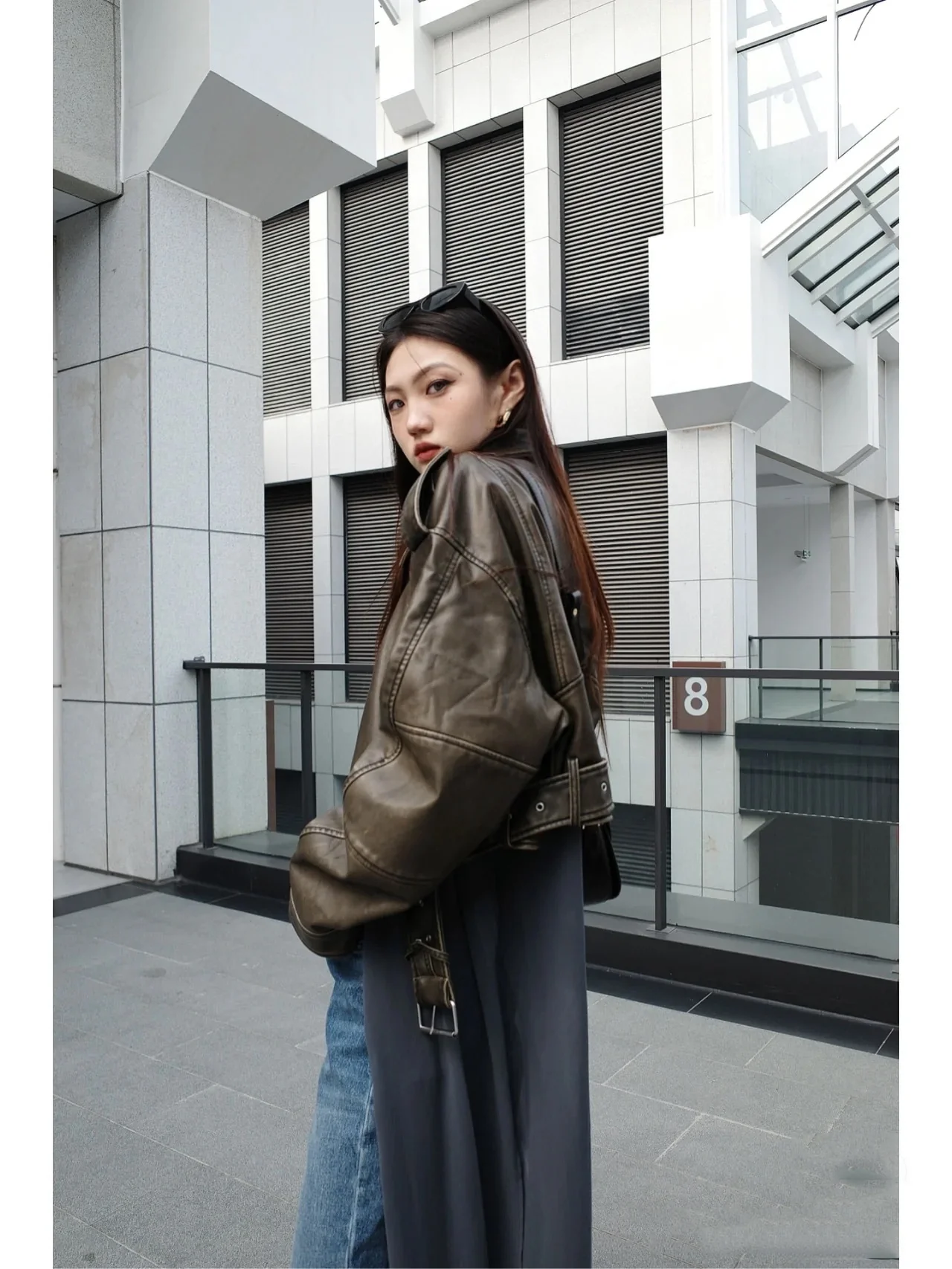 Ethan's Maven Faux Leather Jacket - Image 4