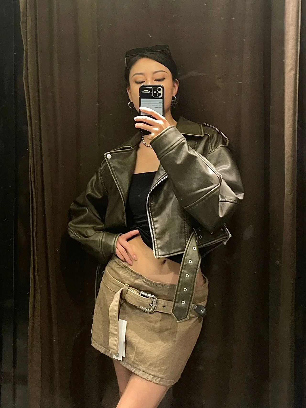 Ethan's Maven Faux Leather Jacket - Image 7