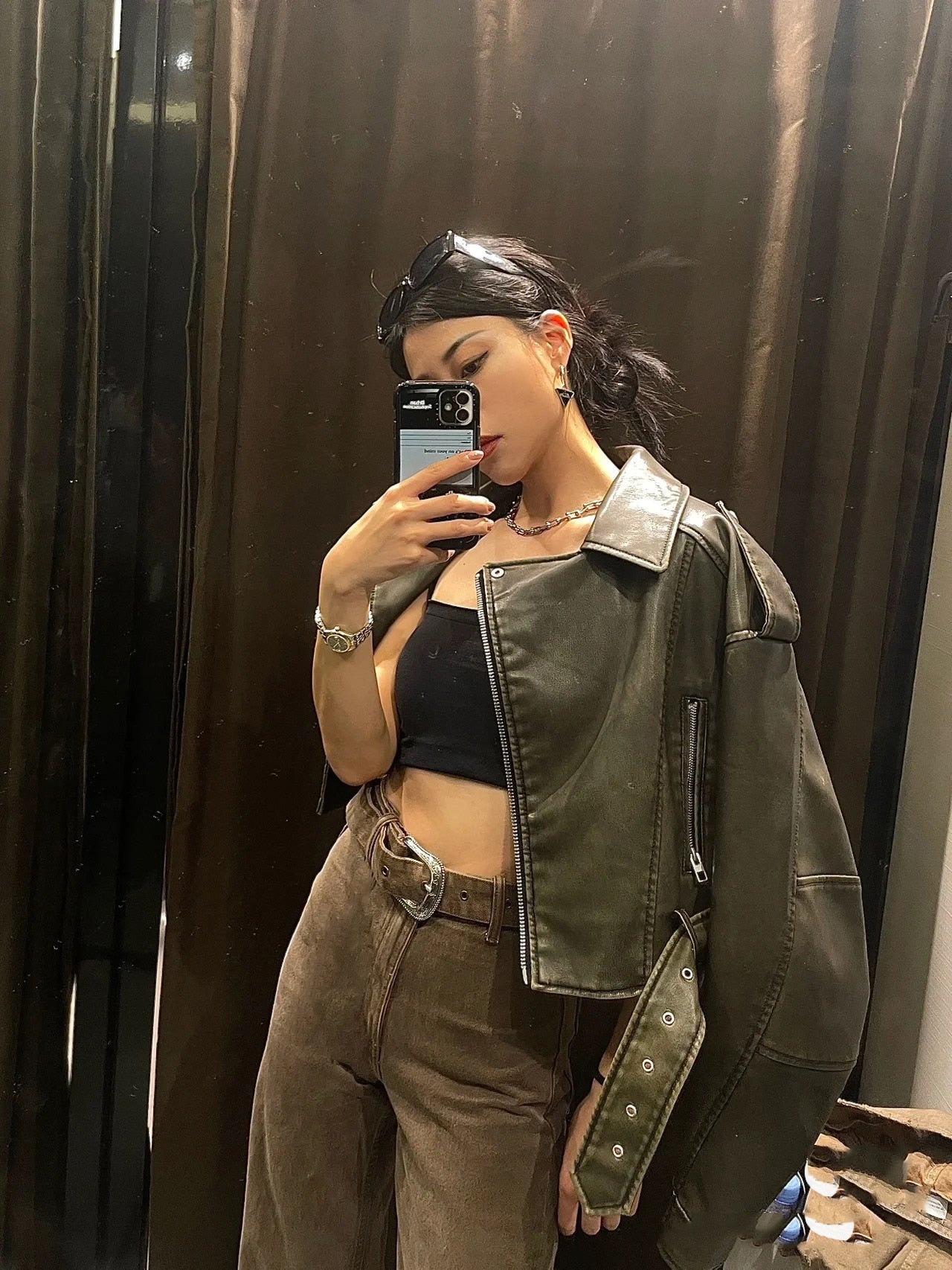 Ethan's Maven Faux Leather Jacket - Image 9