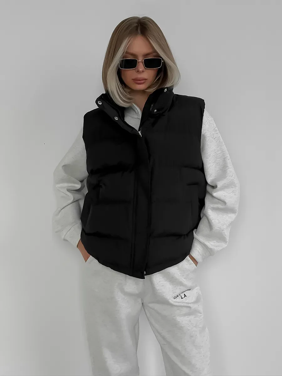 Frosty Fusion Puffer Vest - Image 14