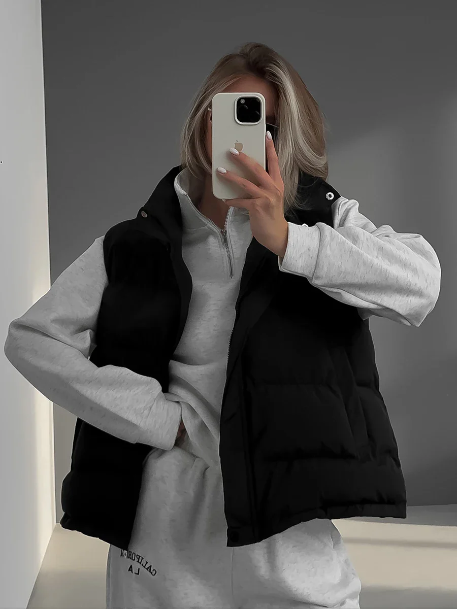 Frosty Fusion Puffer Vest - Image 15