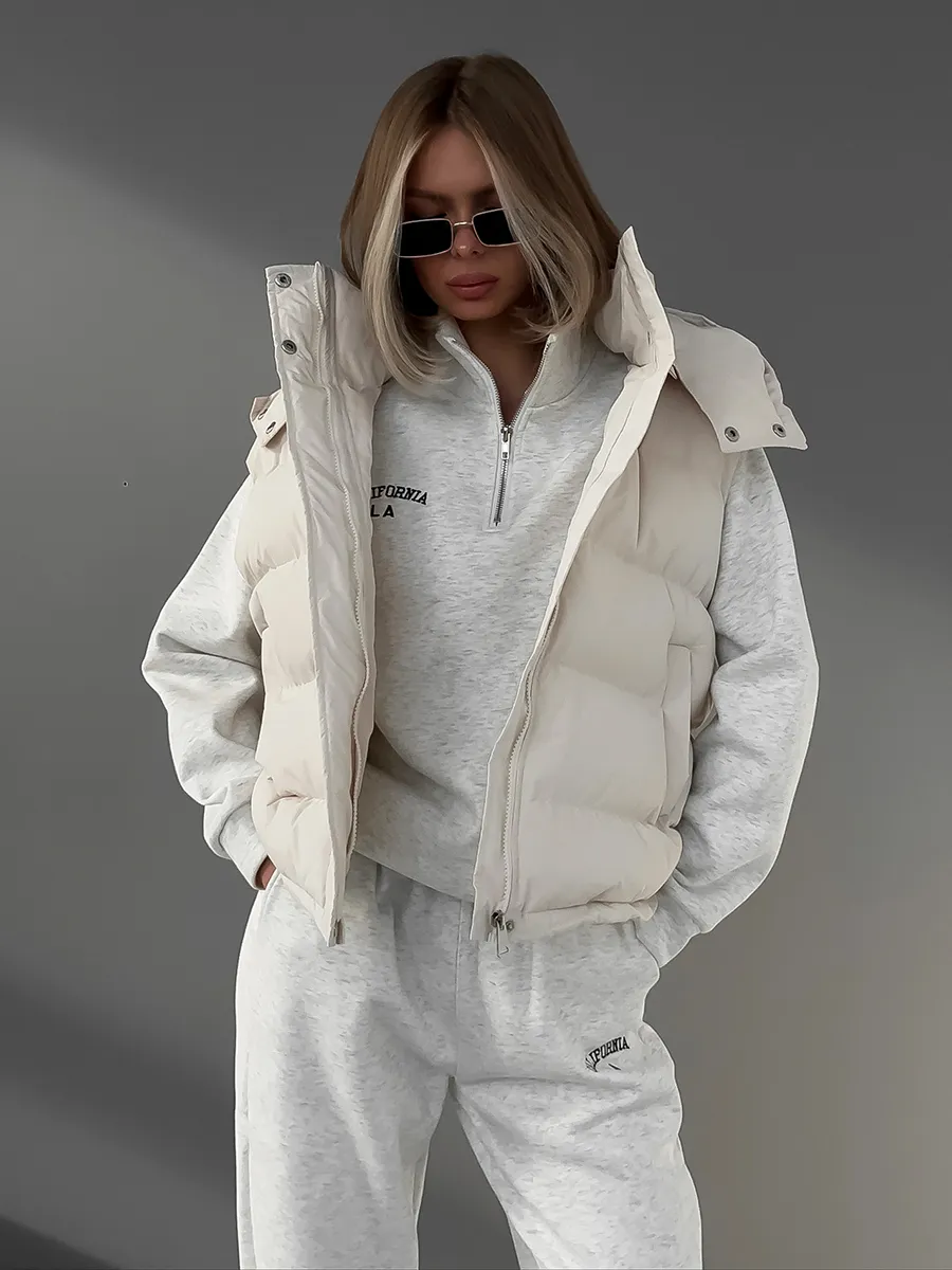 Frosty Fusion Puffer Vest - Image 6
