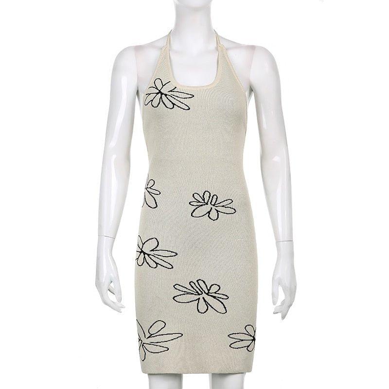 Gemma Backless Halter Dress - Image 12
