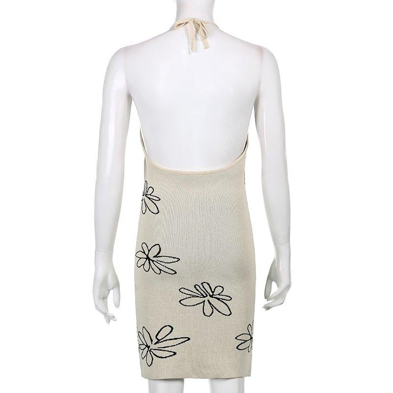 Gemma Backless Halter Dress - Image 13