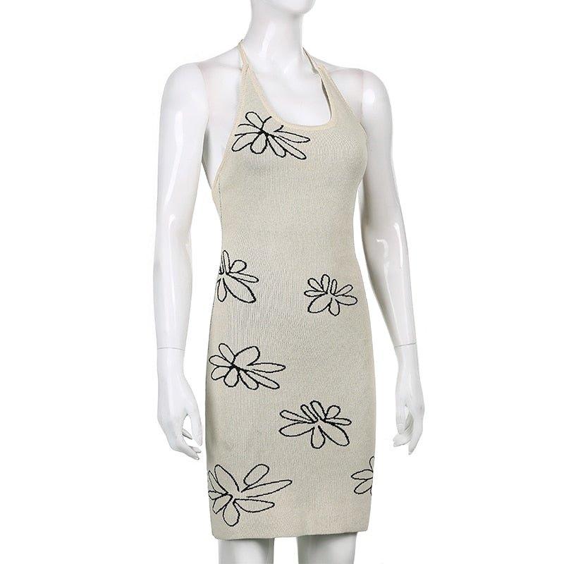 Gemma Backless Halter Dress - Image 17