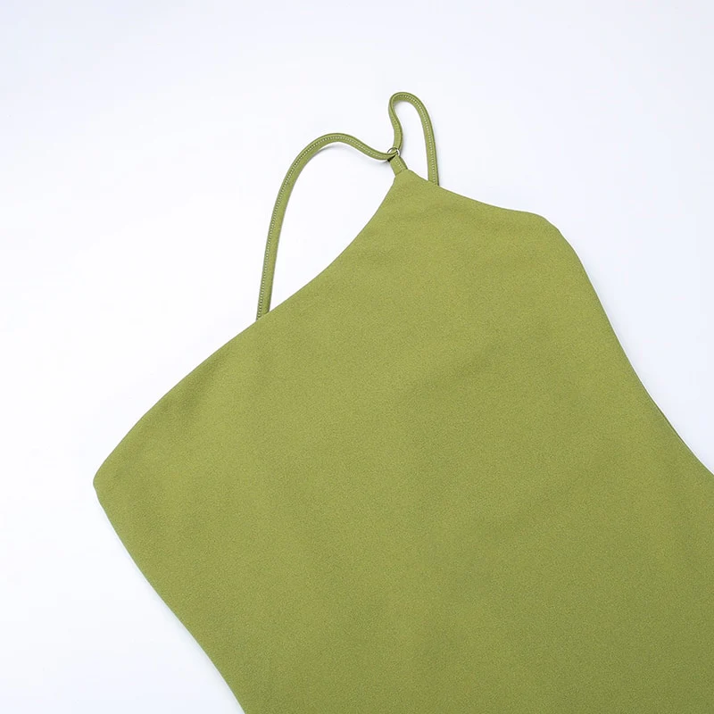 Giana One Shoulder Feather Dress - Image 6