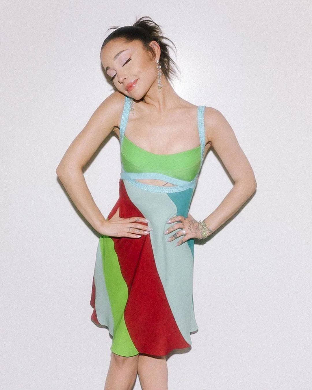 Grace Sheath Patchwork Dress - Image 15