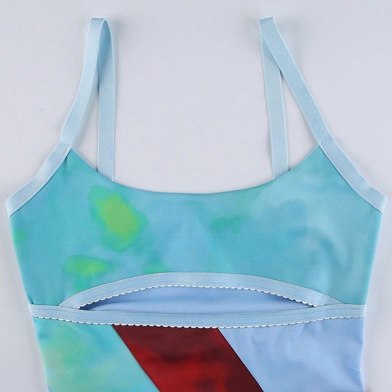 Grace Sheath Patchwork Dress - Image 6