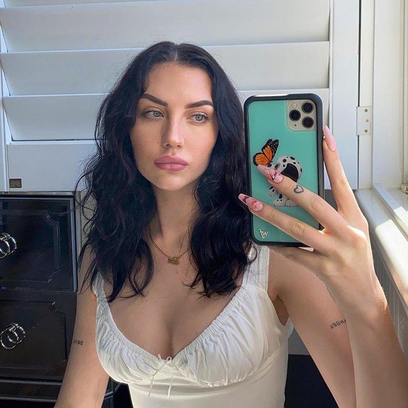 Hazel Milkmaid Ruched Top - Image 3