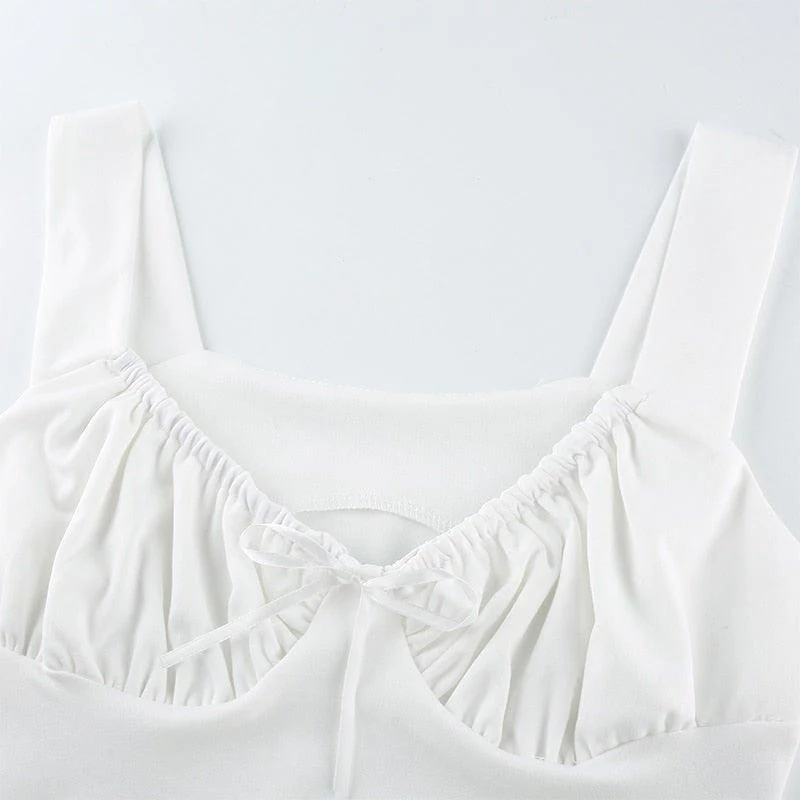 Hazel Milkmaid Ruched Top - Image 9