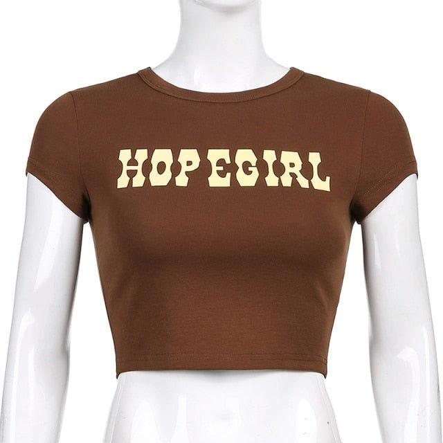 Hope Girl Vintage Crop Top - Image 10