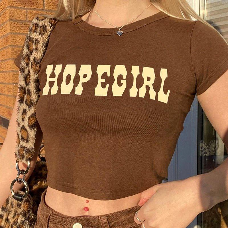 Hope Girl Vintage Crop Top - Image 6