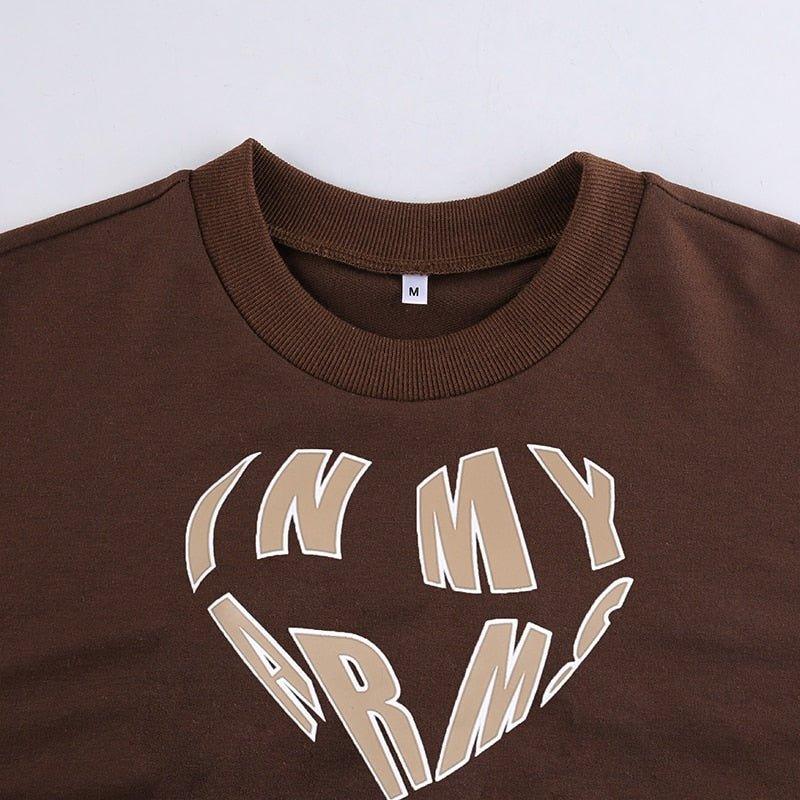 'IN MY ARMS' Casual sweatshirt - Image 6