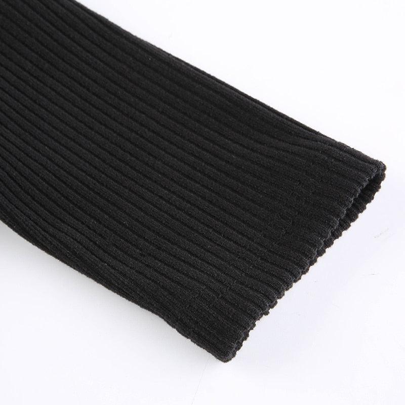 Ive Black Tie Up Dress - Image 10