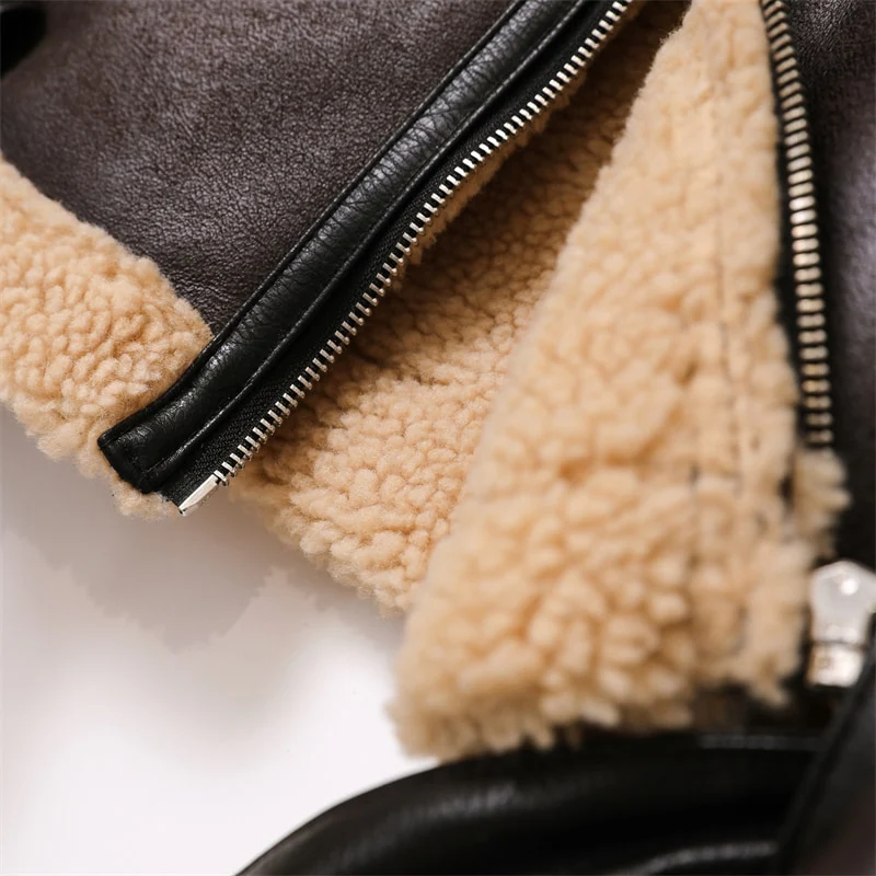 Jaxie Faux Leather Jacket - Image 5