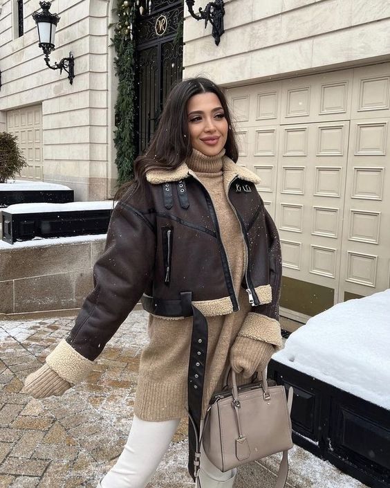 Jaxie Faux Leather Jacket - Image 6