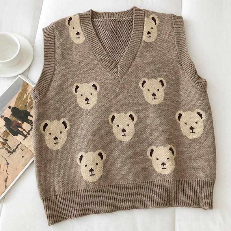 Kare Bear Printed Vest - Image 3