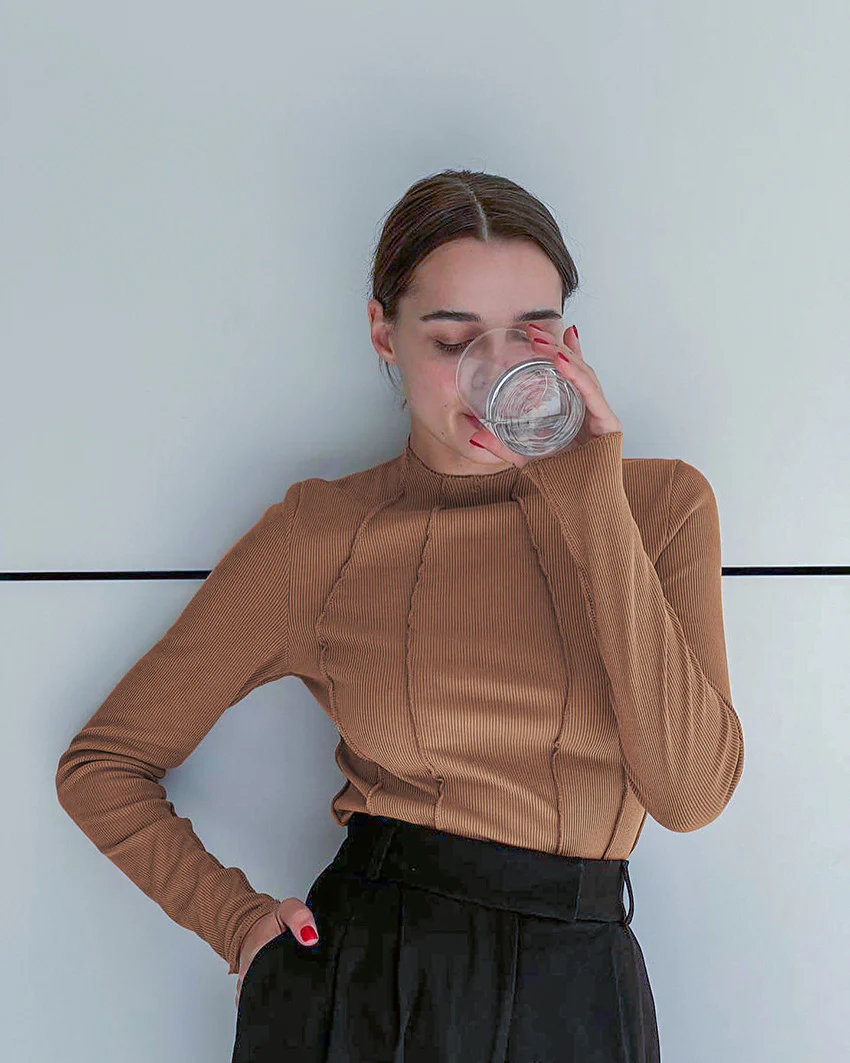 Kristell Turtleneck T-Shirt - Image 10