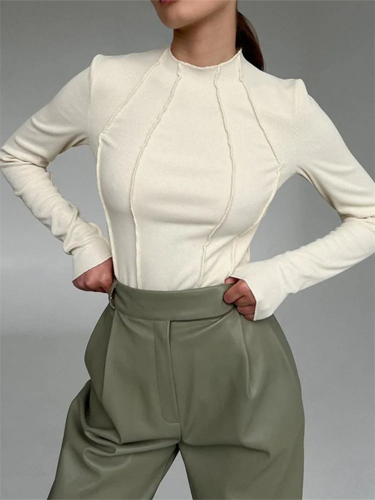 Kristell Turtleneck T-Shirt - Image 6