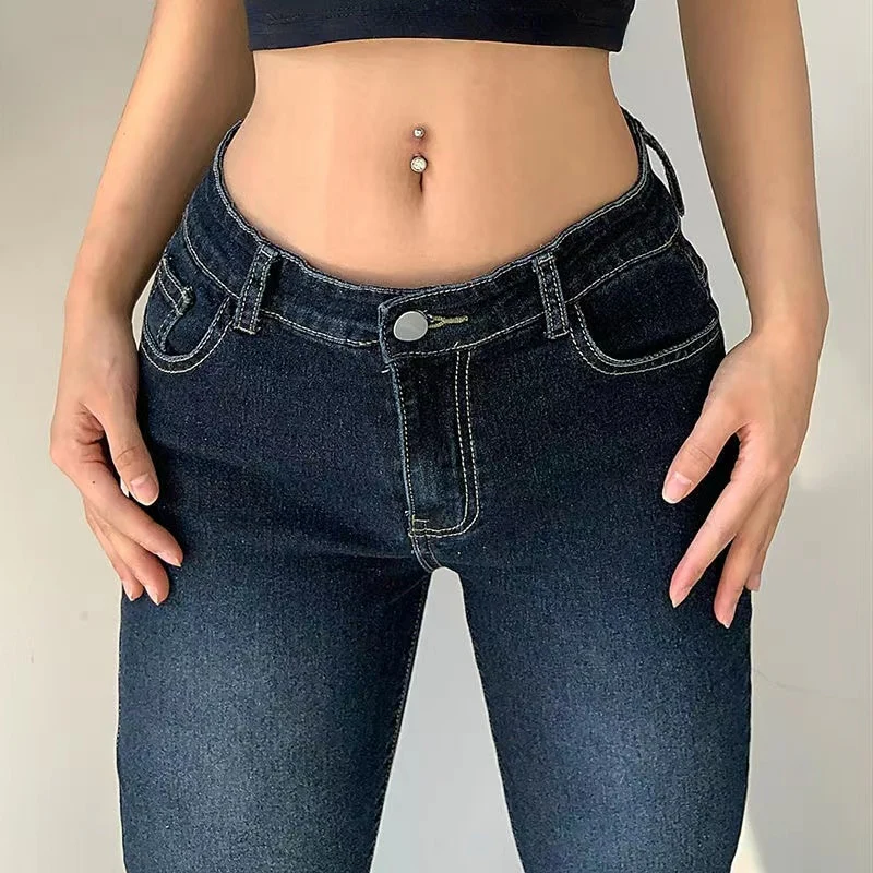 Luna Lit Low Waist Denim - Image 5