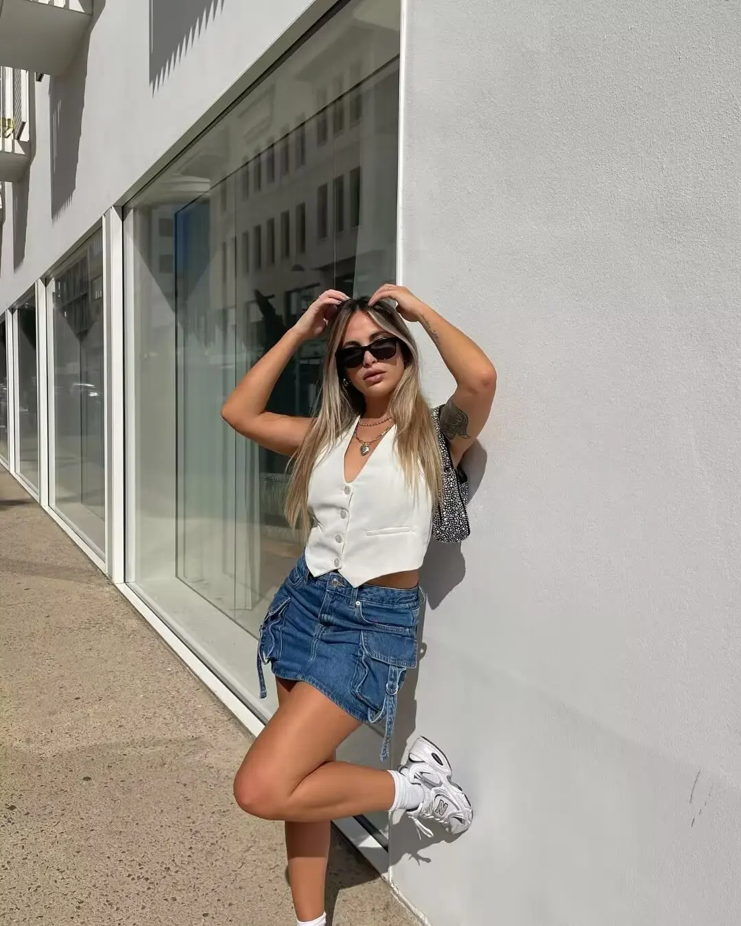 Modern Muse V Neck Vest - Image 7