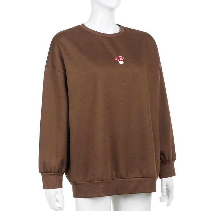 MUSH Brown Crewneck Pullover - Image 15