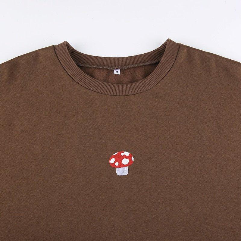 MUSH Brown Crewneck Pullover - Image 16