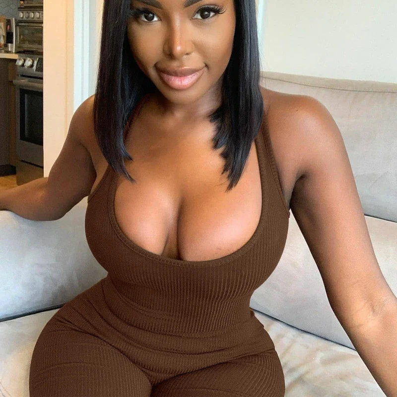 Nansy Halter Neck Romper - Image 9