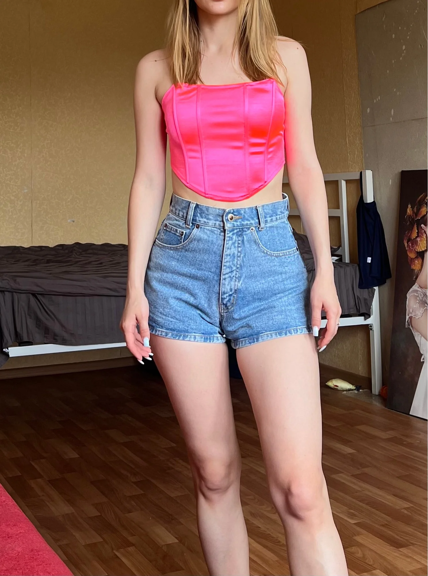 Naomi Corset Crop Top - Image 15